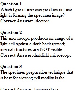 Quiz-Tools of Microbiology